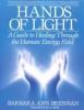 Book cover for "Hands of light".