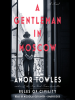 Book Cover for "A Gentleman in Moscow"